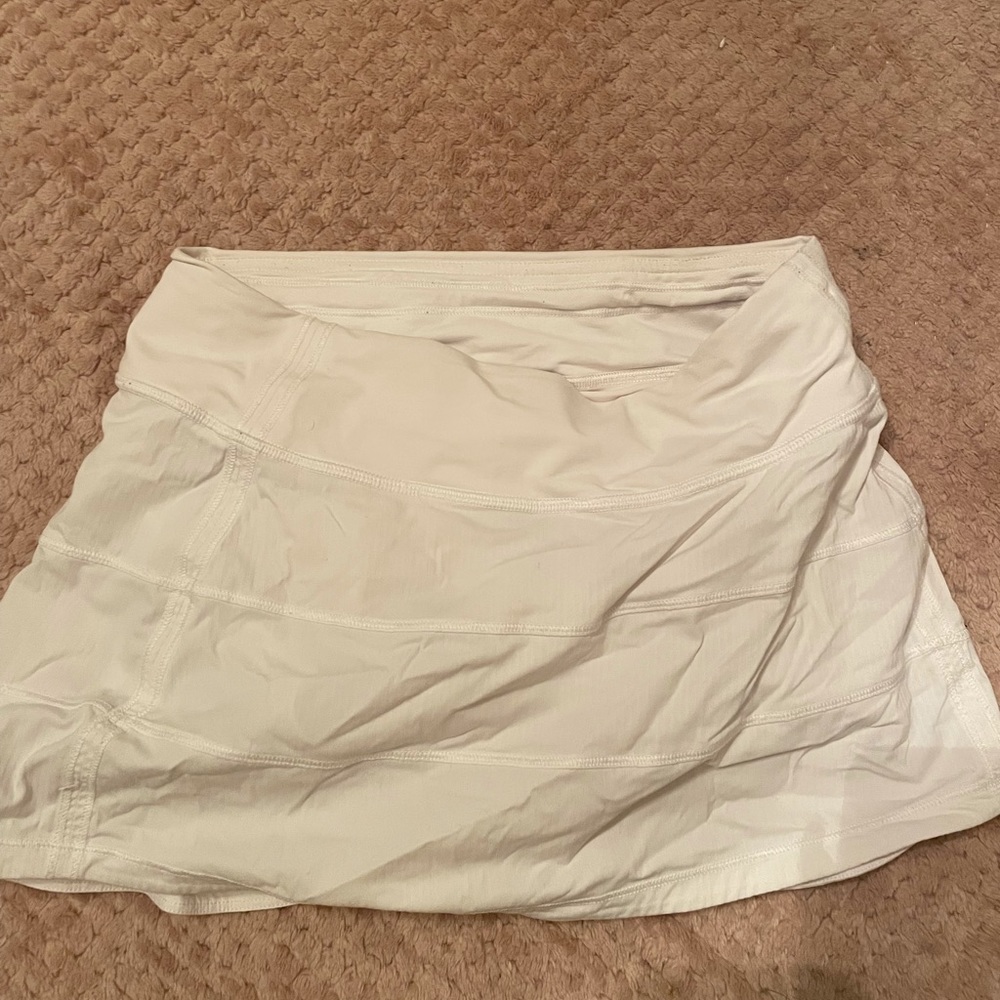 White Lululemon Skirt